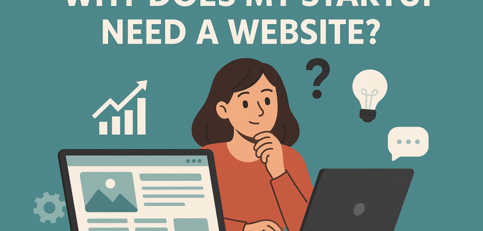 why my startup needs a website