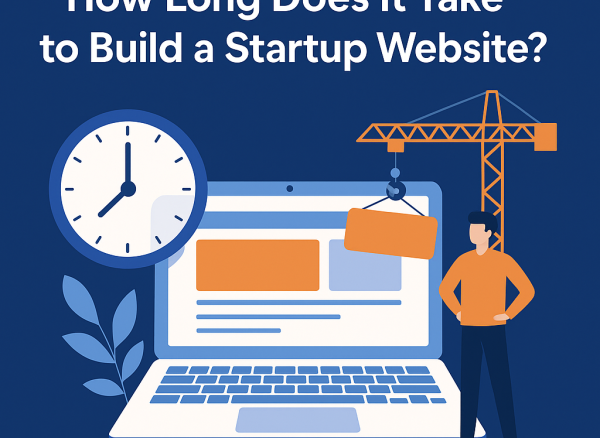 how long does it take to build startup website